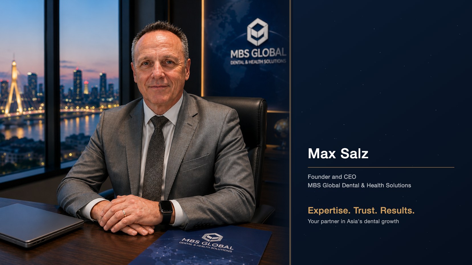 Max Salz, Founder and CEO of MBS Global Dental & Health Solutions
